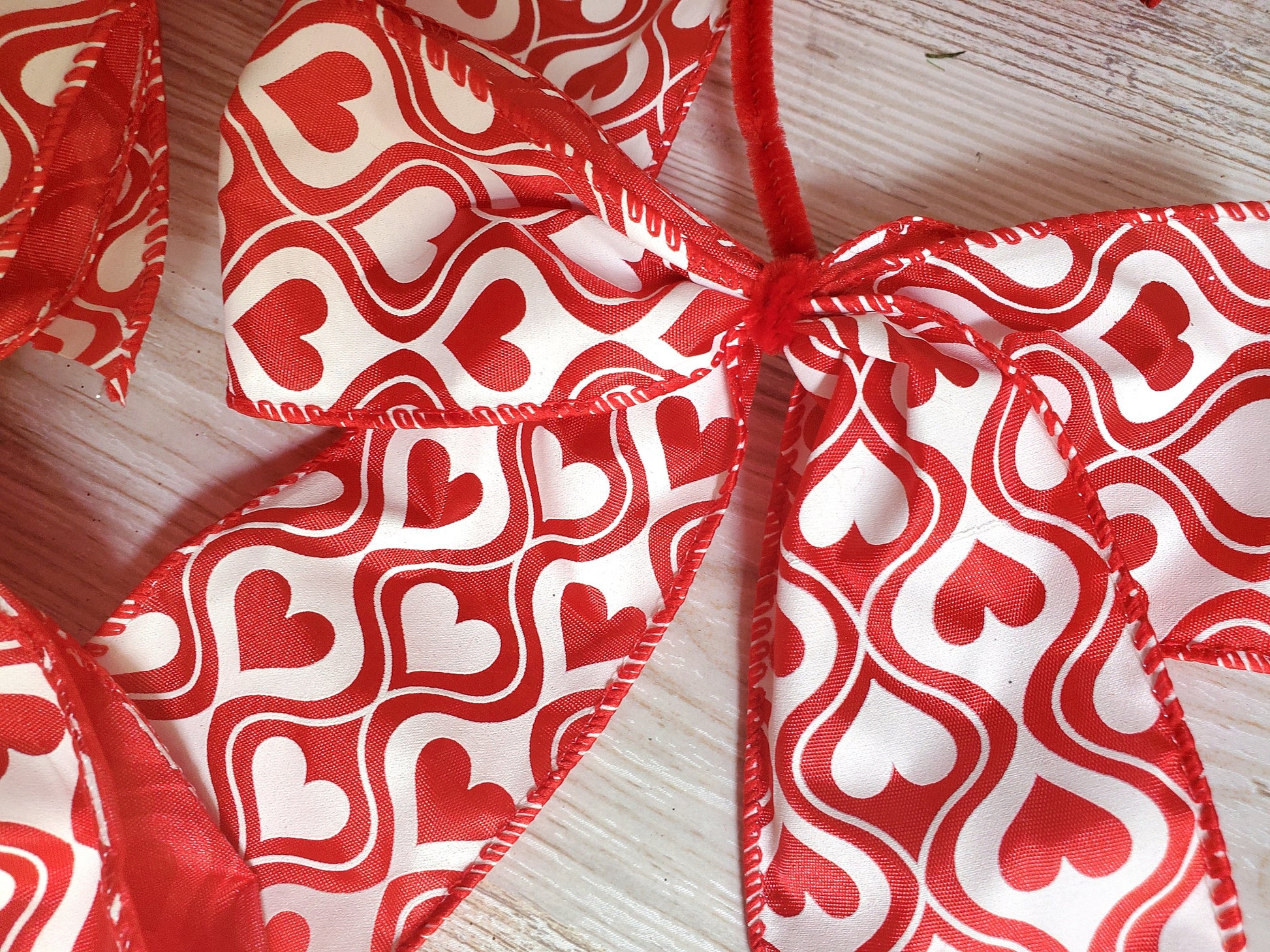 CHRISTMAS ornament bows tree.set of 12.red bows for wreath Christmas tree.
