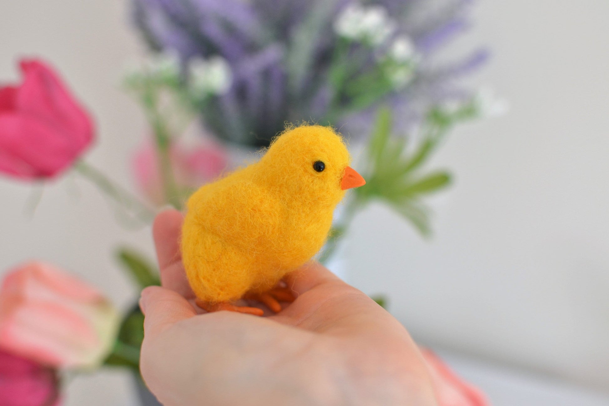 Needle felted chick, easter chiks  Easter  gift baby chik