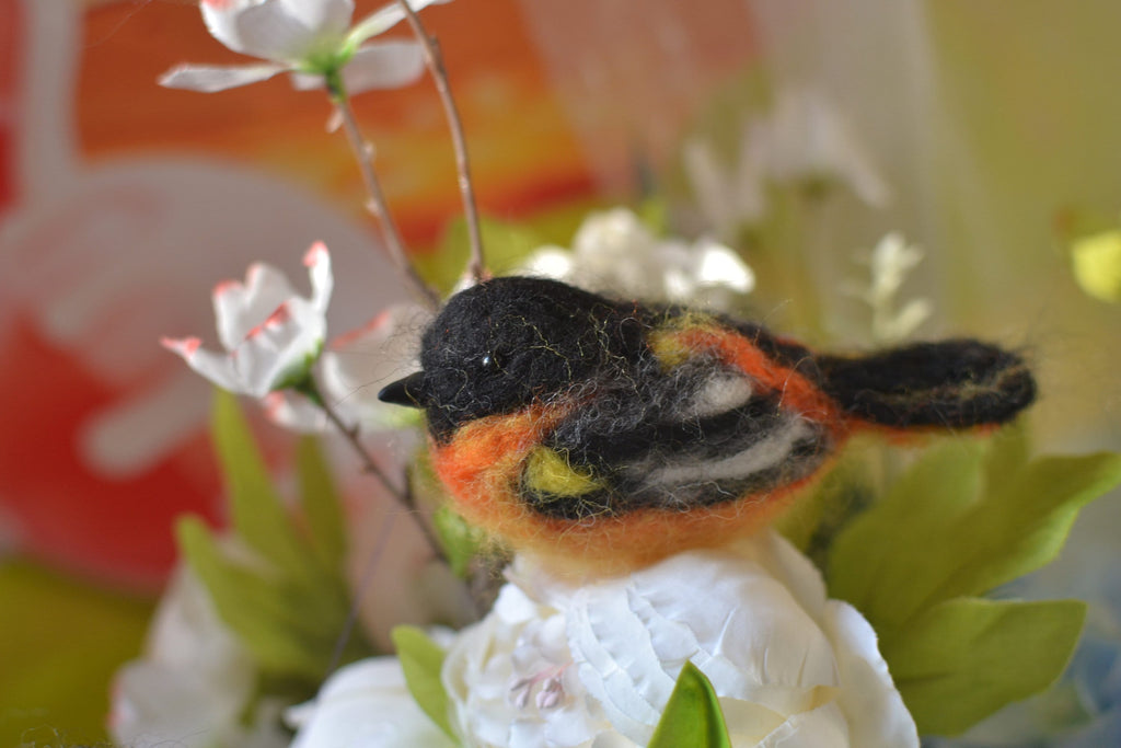 Needle felted birds. Spring birds. Easter birds. Birds home decor. Needle felted animals. Birds ornament. Needle felted Christmas ornament.